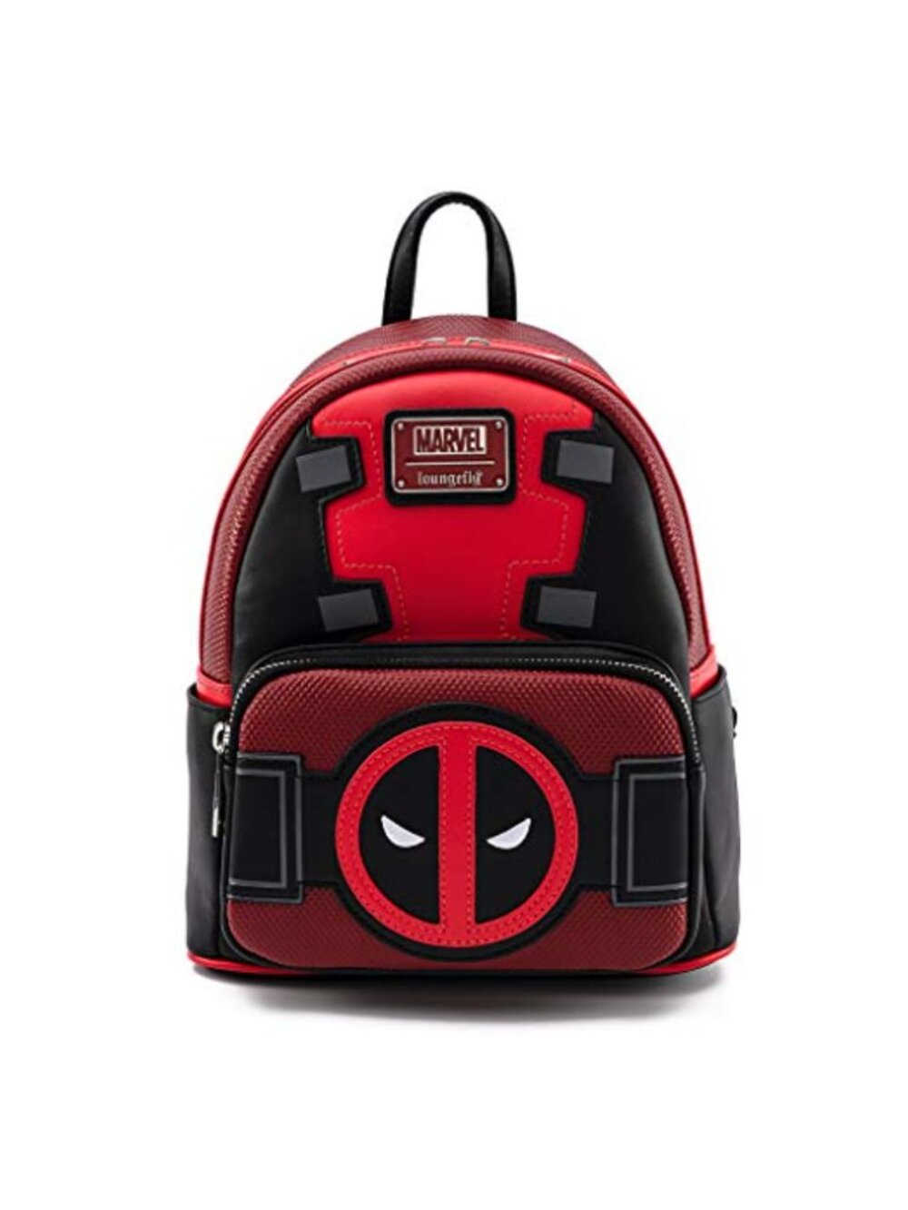 Loungefly Deadpool Faux Leather Double Strap Shoulder Bag Purse Marvel
